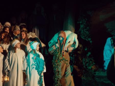 Predstava Božična noč pri Ivanovem izviru 45